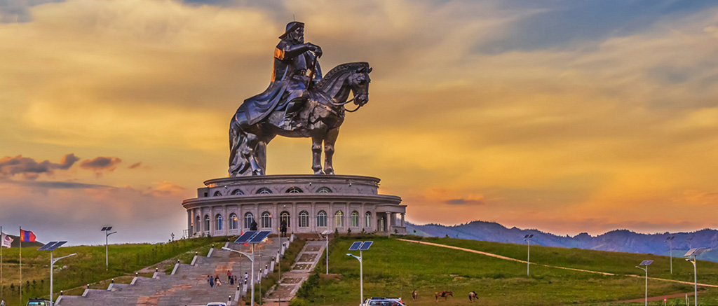13th Century & Genghis Khan statue